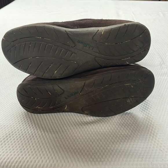 L.L.Bean Moccasin Tall Boots Size 6 Leather Suede - Picture 6 of 9
